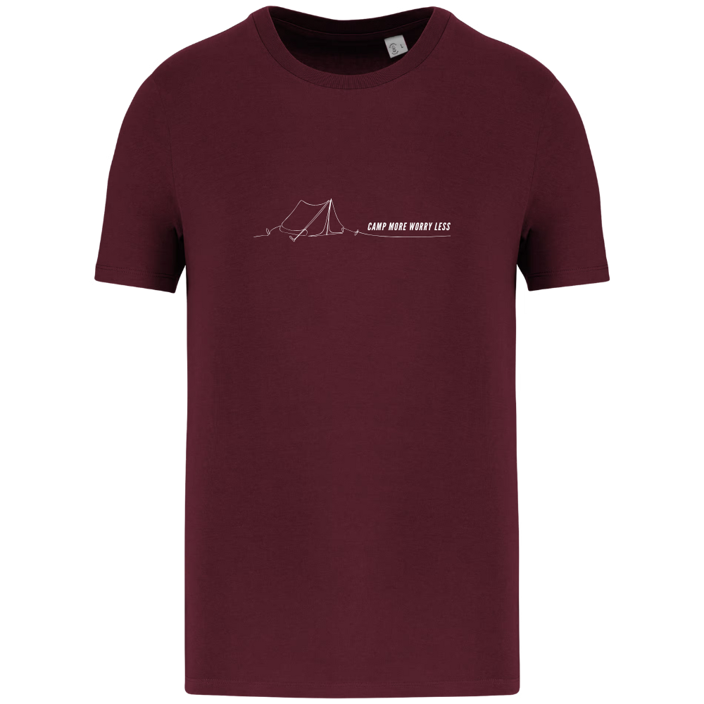 Camper T-Shirt - Zelt & Camp More Worry Less