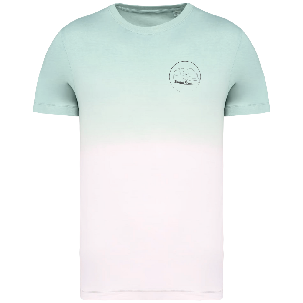 Camper T-Shirt - Dip Dye Bus Logo