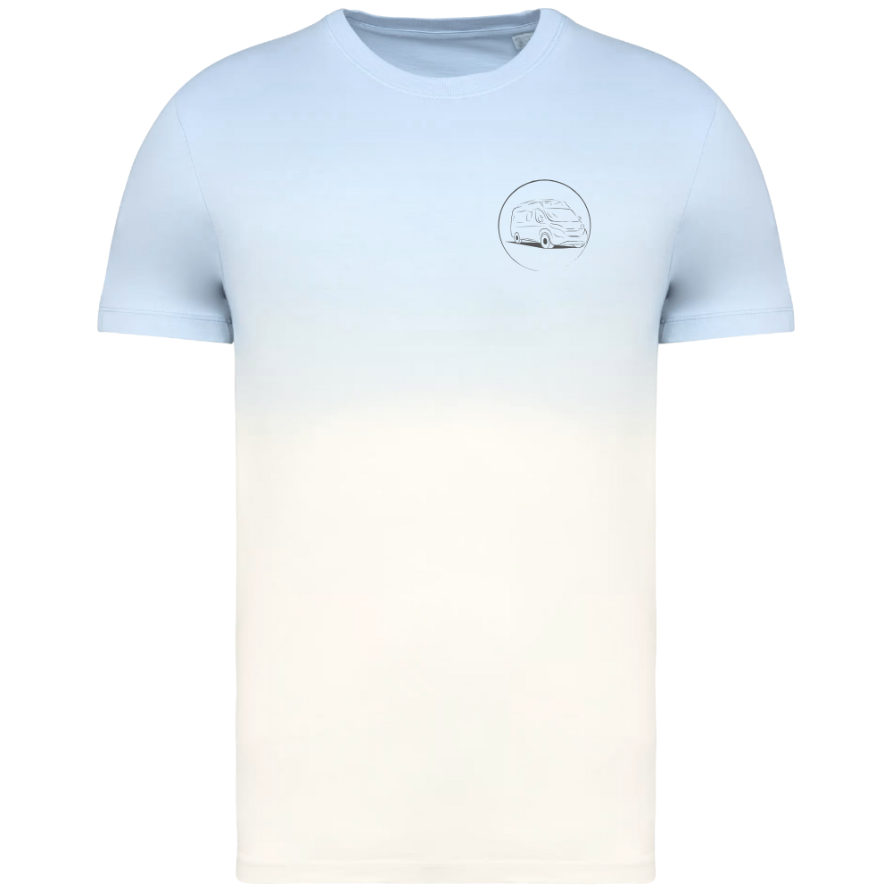 Camper T-Shirt - Dip Dye Bus Logo