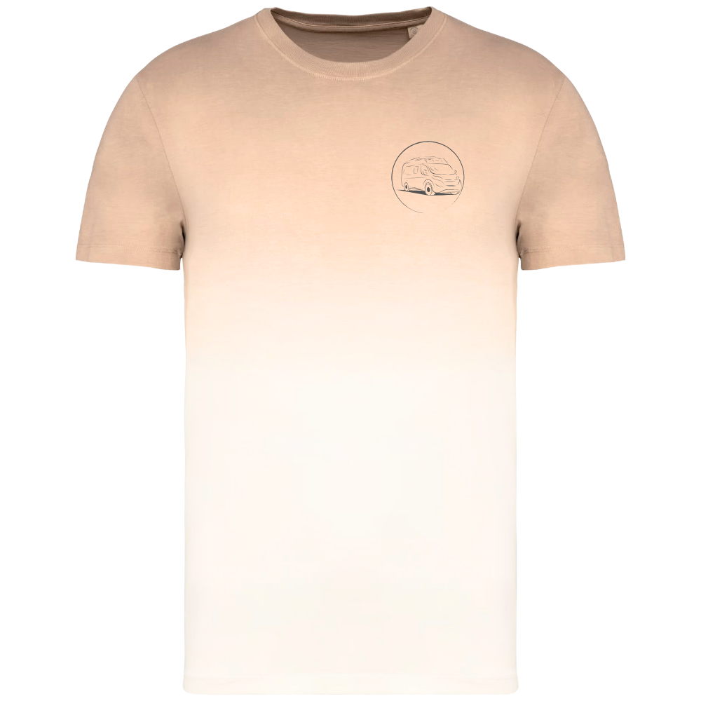 Camper T-Shirt - Dip Dye Bus Logo