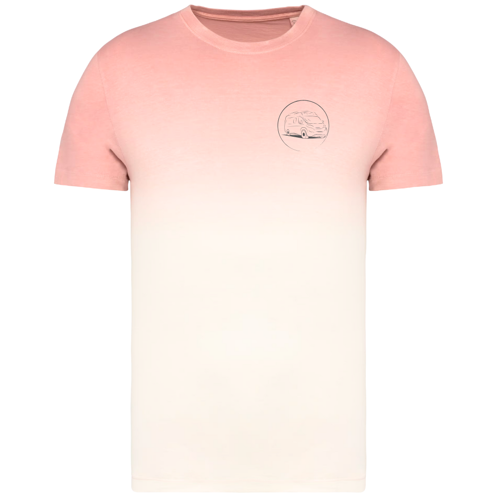 Camper T-Shirt - Dip Dye Bus Logo
