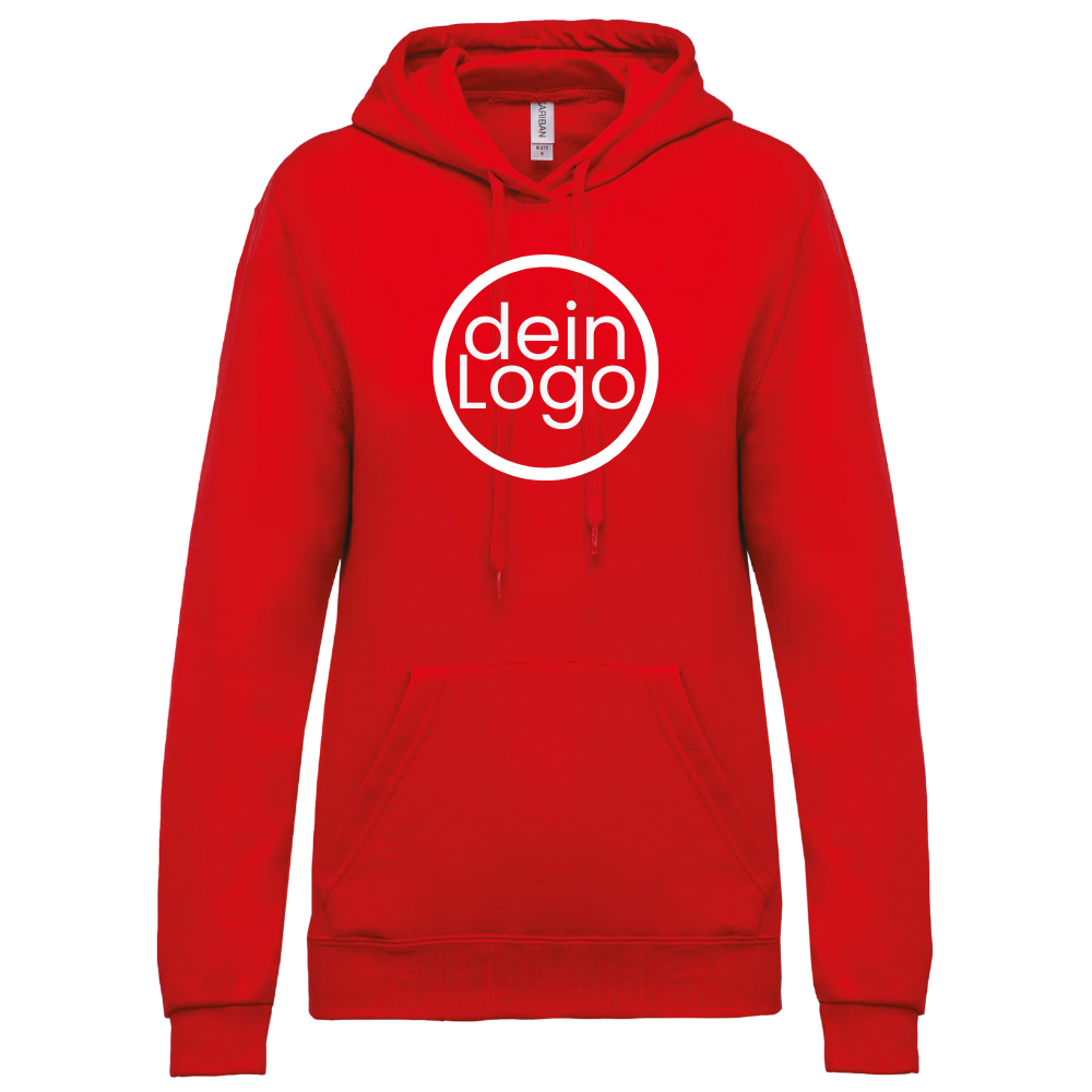 Hoodie Damen - Red