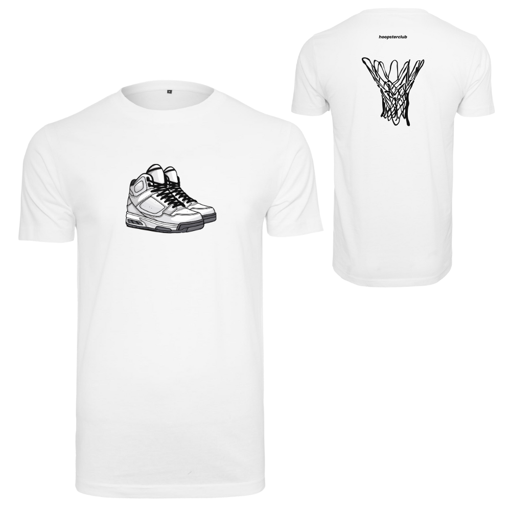 Basketball T-Shirt - Schuhe & Netz