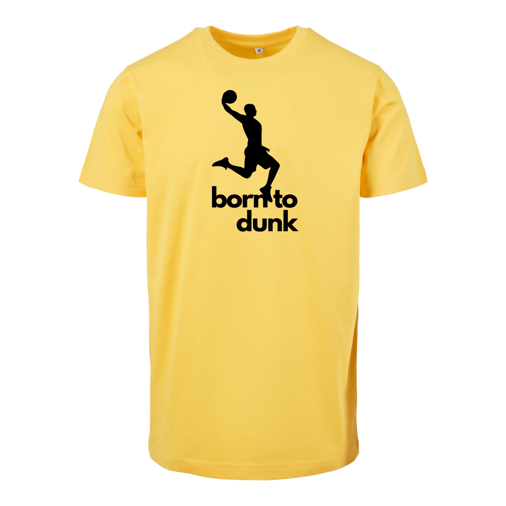 Basketball T-Shirt - born to dunk