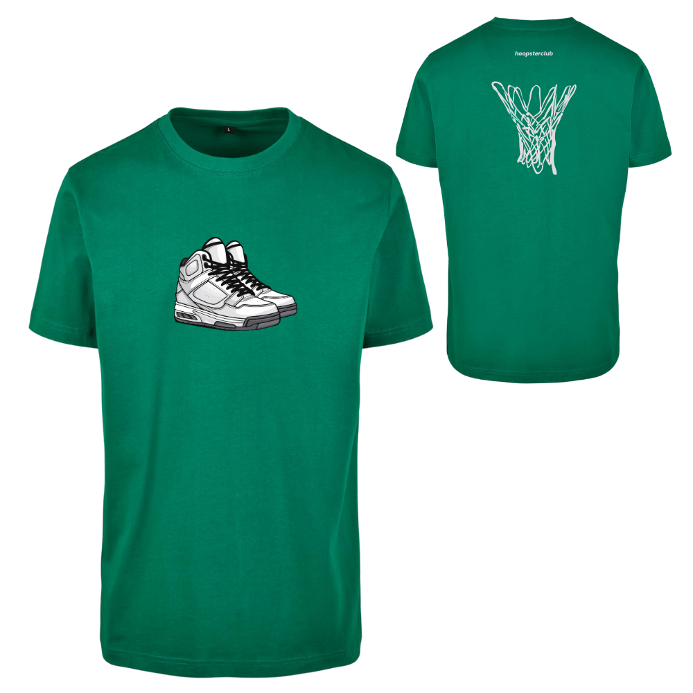 Basketball T-Shirt - Schuhe & Netz