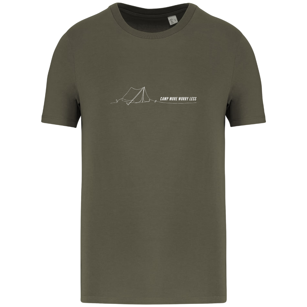 Camper T-Shirt - Zelt & Camp More Worry Less
