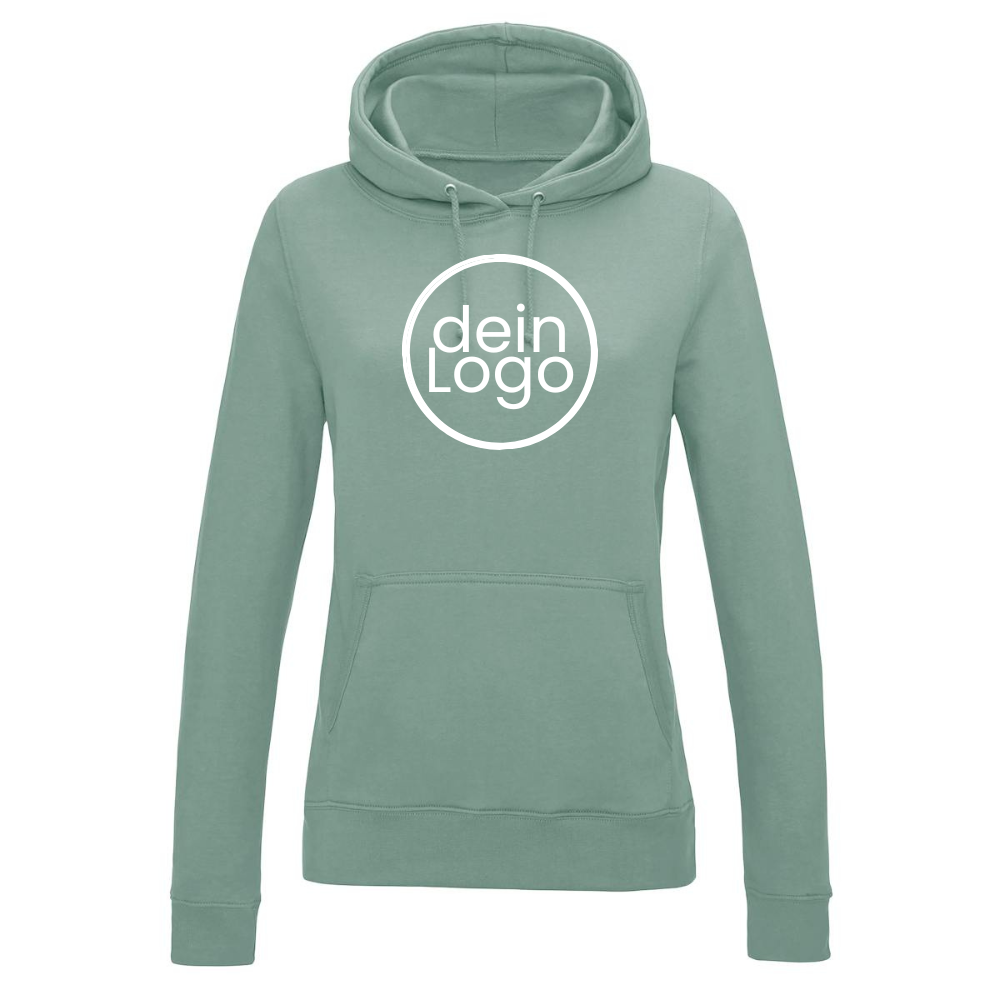 Hoodie Damen - Dusty Green