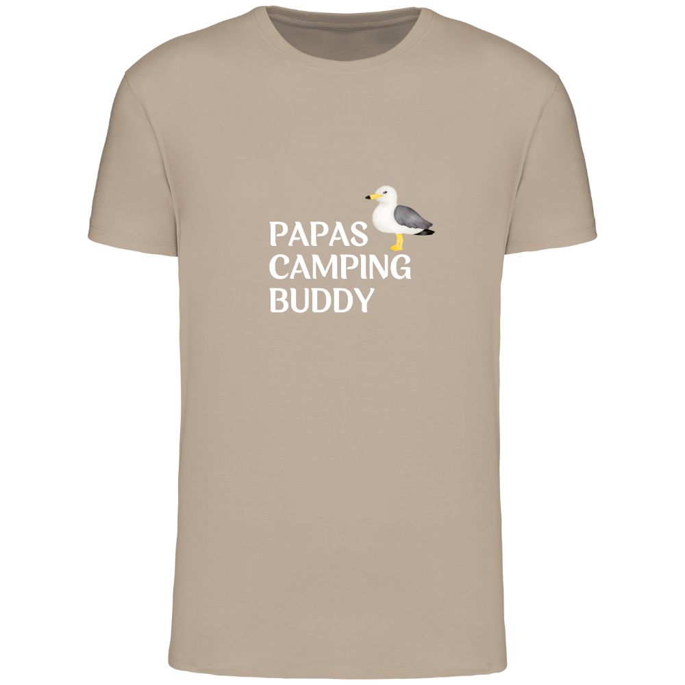 Kinder T-Shirt - Papas Camping Buddy & Möwe