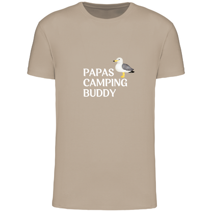Kinder T-Shirt - Papas Camping Buddy & Möwe