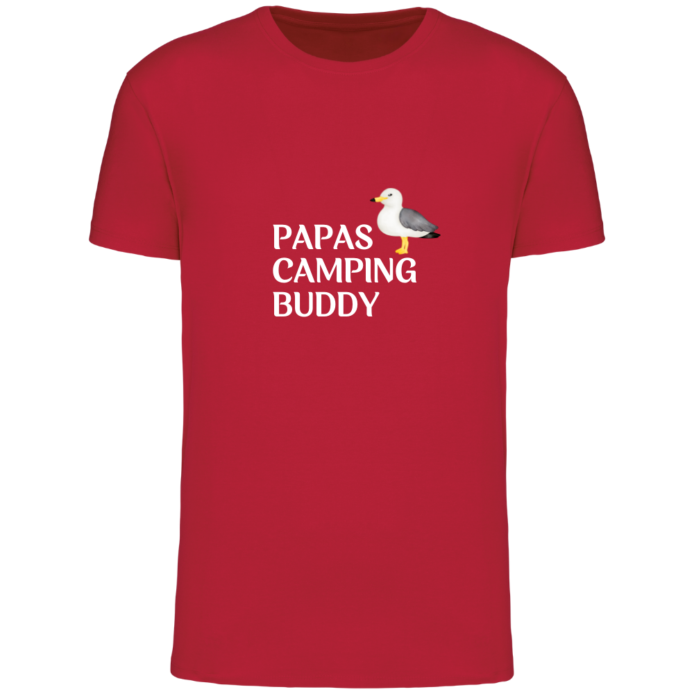 Kinder T-Shirt - Papas Camping Buddy & Möwe