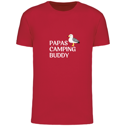 Kinder T-Shirt - Papas Camping Buddy & Möwe