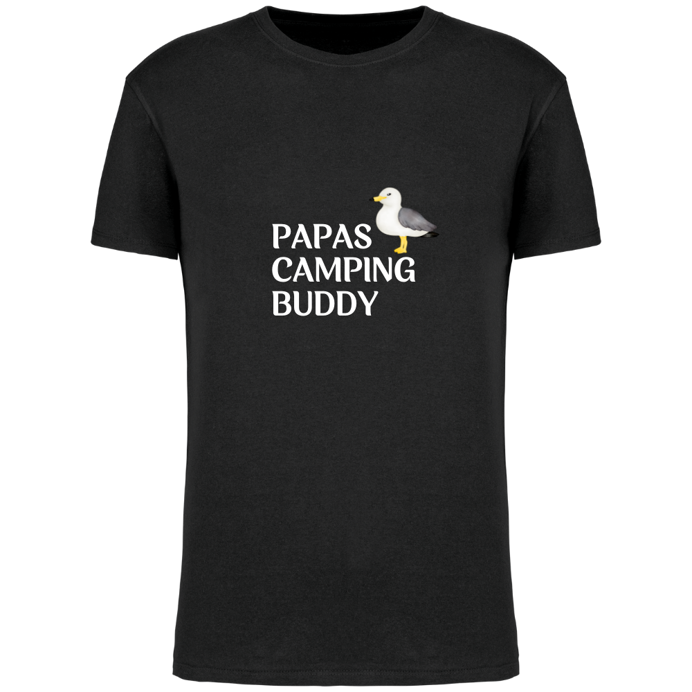 Kinder T-Shirt - Papas Camping Buddy & Möwe