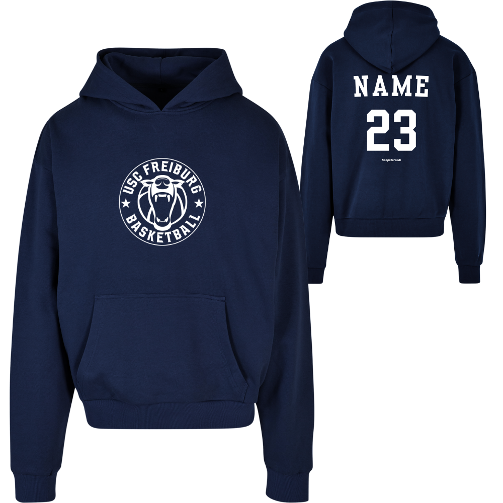 USC Freiburg Basketball - Hoodie Unisex Logo-groß