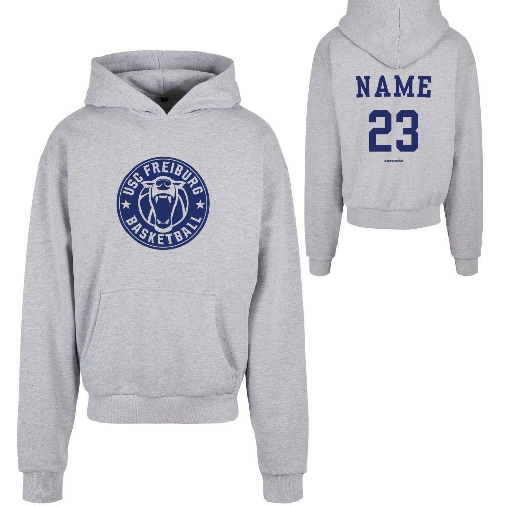 USC Freiburg Basketball - Hoodie Unisex Logo-groß