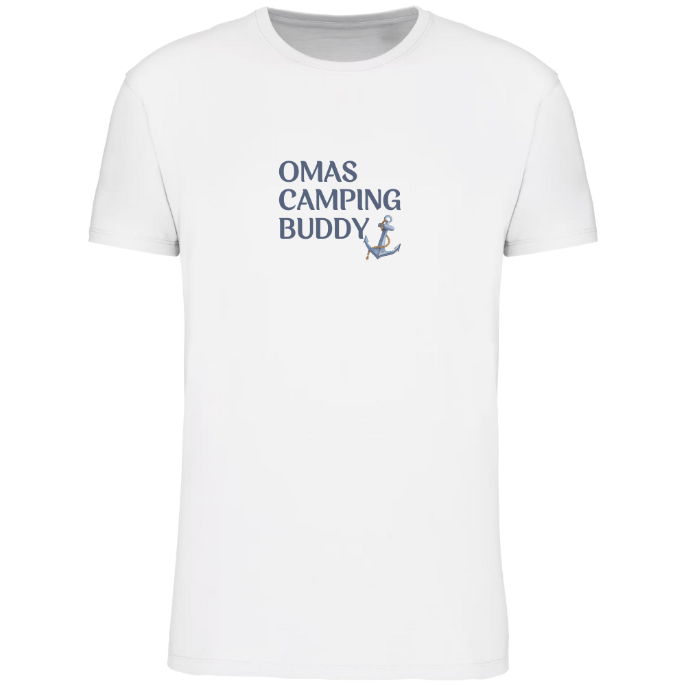 Kinder T-Shirt - Omas Camping Buddy & Anker