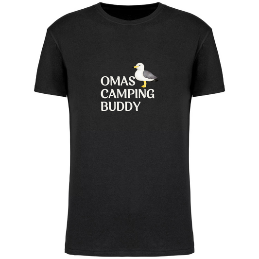 Kinder T-Shirt - Omas Camping Buddy & Möwe