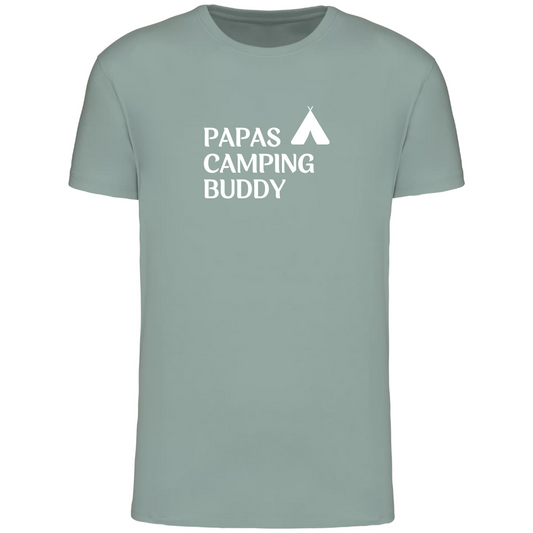 Kinder T-Shirt - Papas Camping Buddy & Zelt