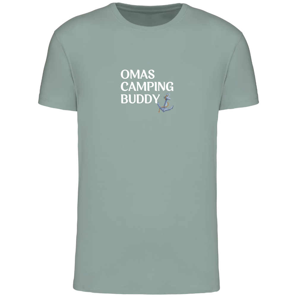 Kinder T-Shirt - Omas Camping Buddy & Anker