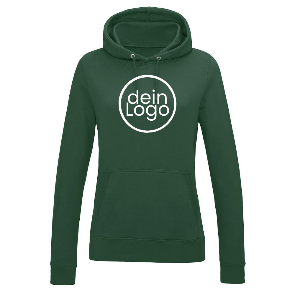 Hoodie Damen - Bottle Green