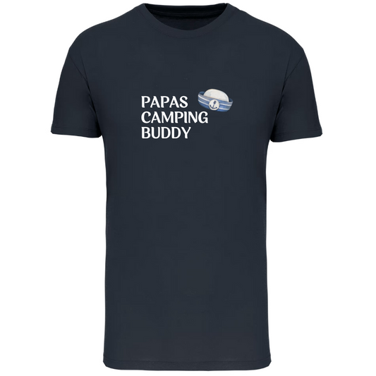 Kinder T-Shirt - Papas Camping Buddy & Hut