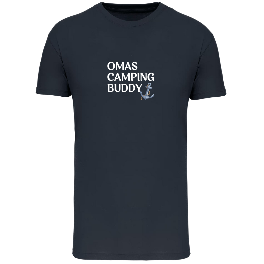 Kinder T-Shirt - Omas Camping Buddy & Anker