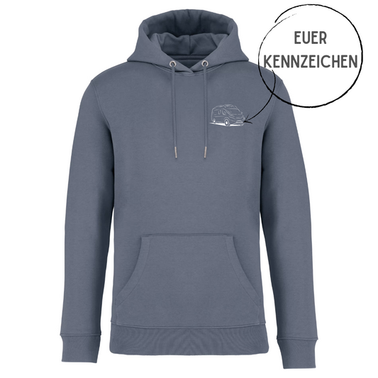 Camper Hoodie - Camper mit eurem Kennzeichen